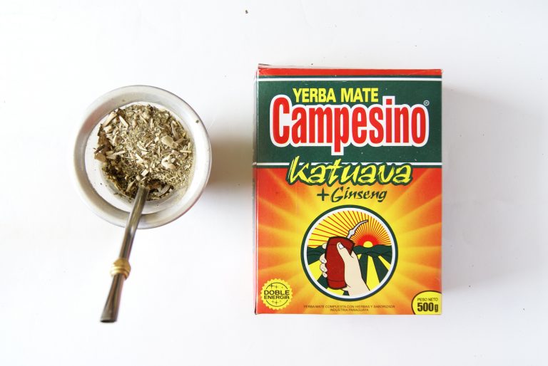 Stare opakowanie Campesino Katuava con ginseng 