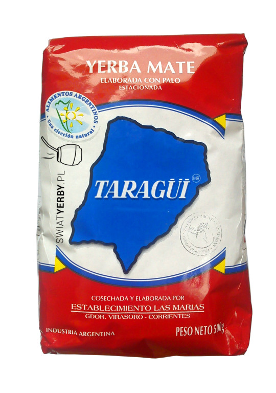Taragui elaborada przod