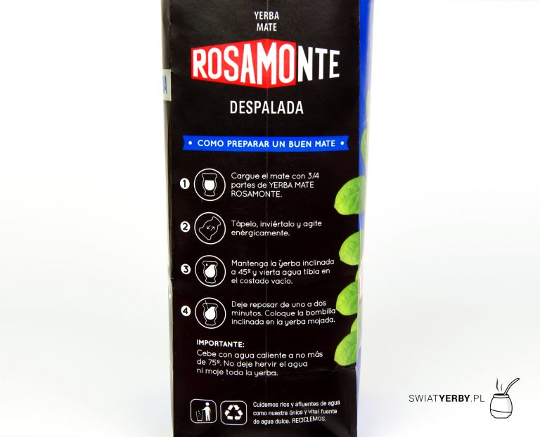 Rosamonte Despalada propozycja przygotowania