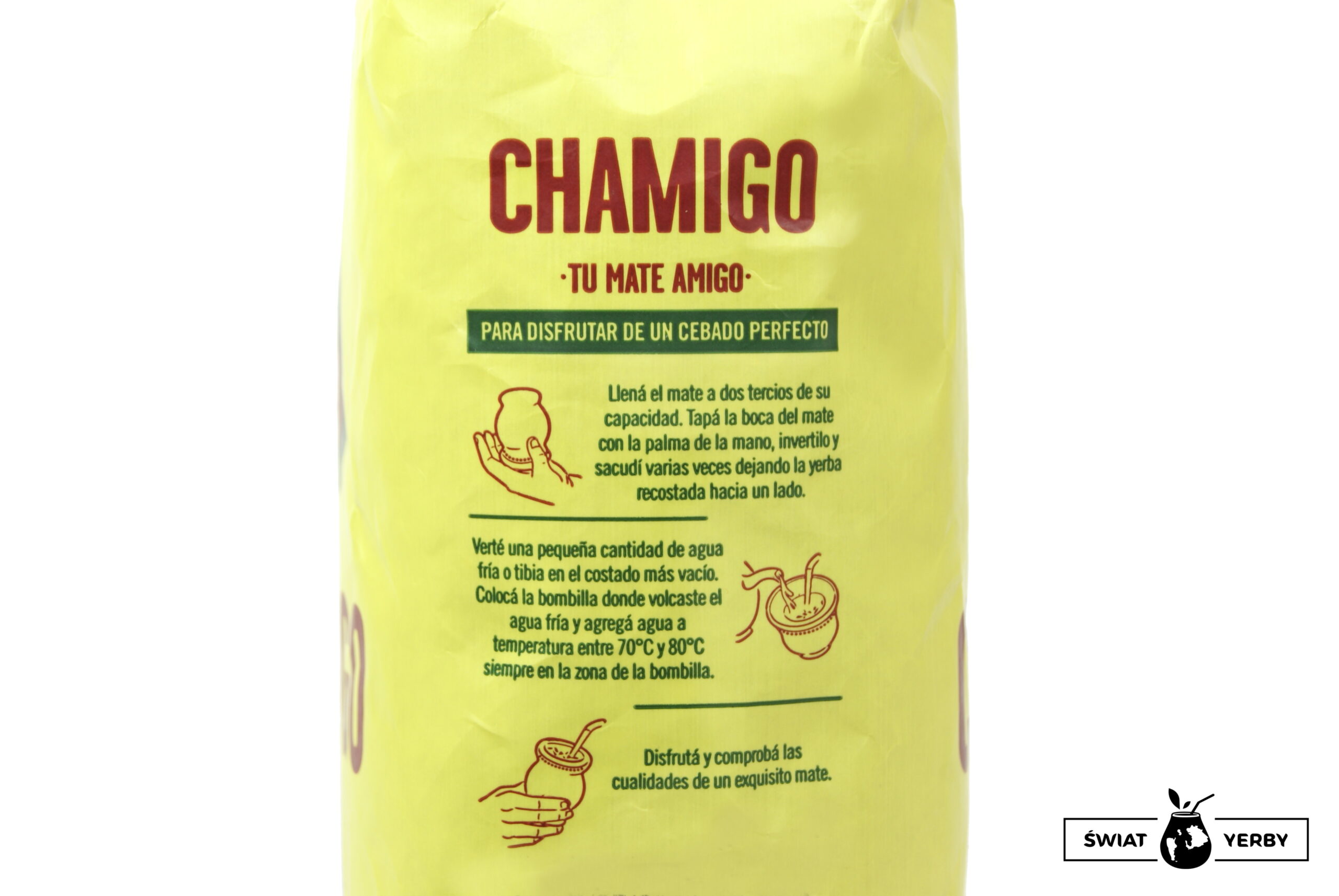 Chamigo Poleo extra suave propozycja przygotowania yerba mate