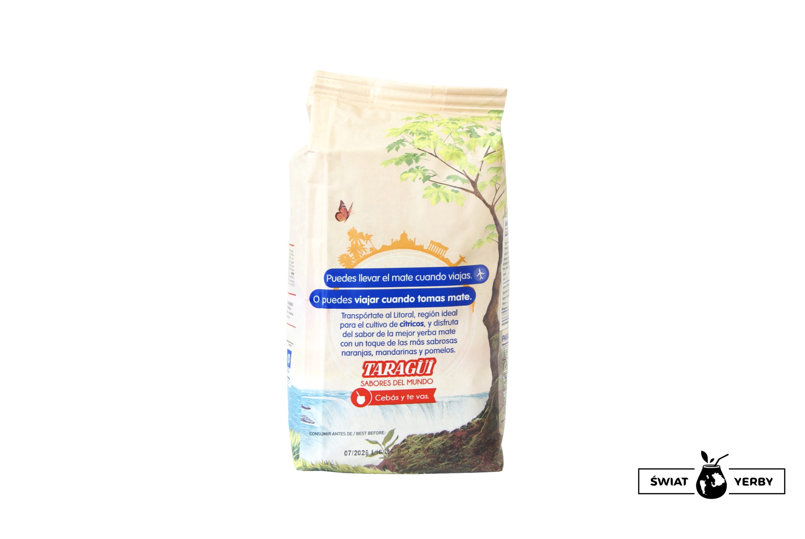 Taragui Citricos del Litoral opakowanie tył