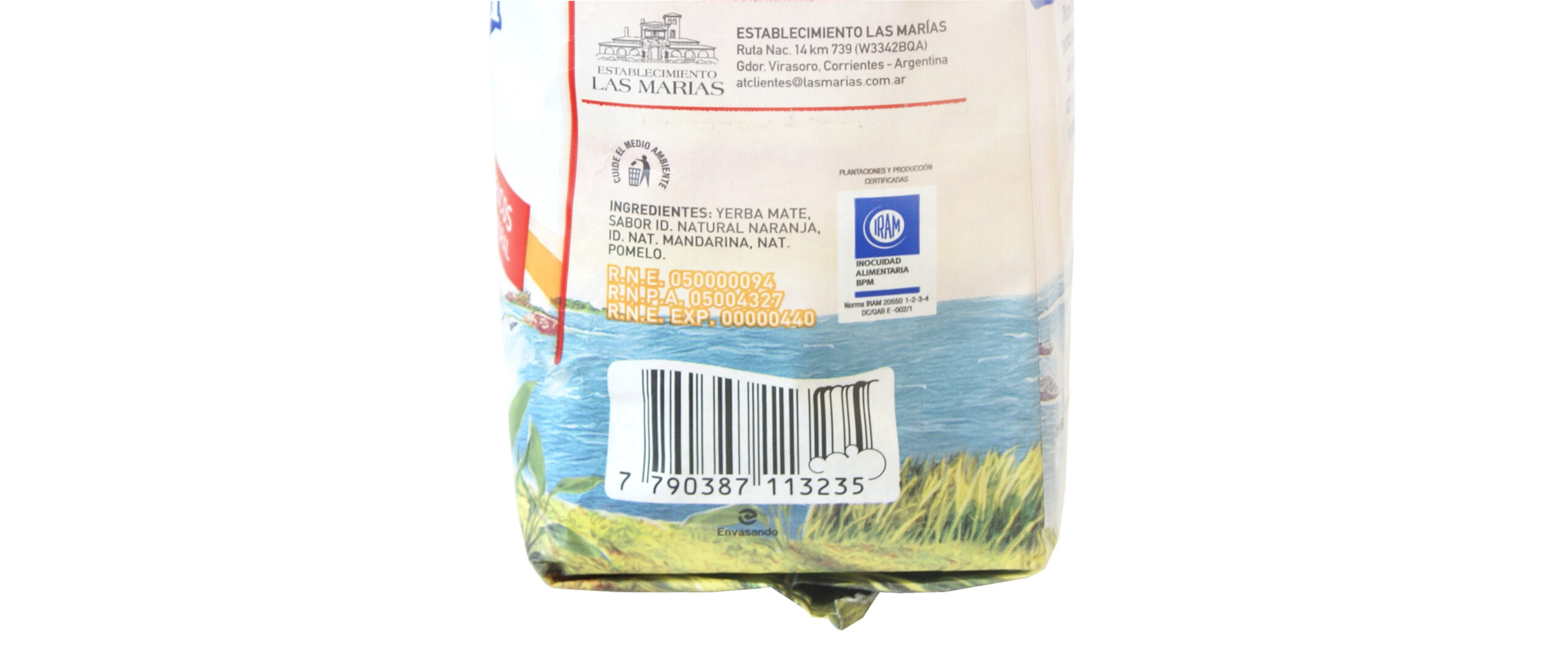 Skład Taragui cytrusowej