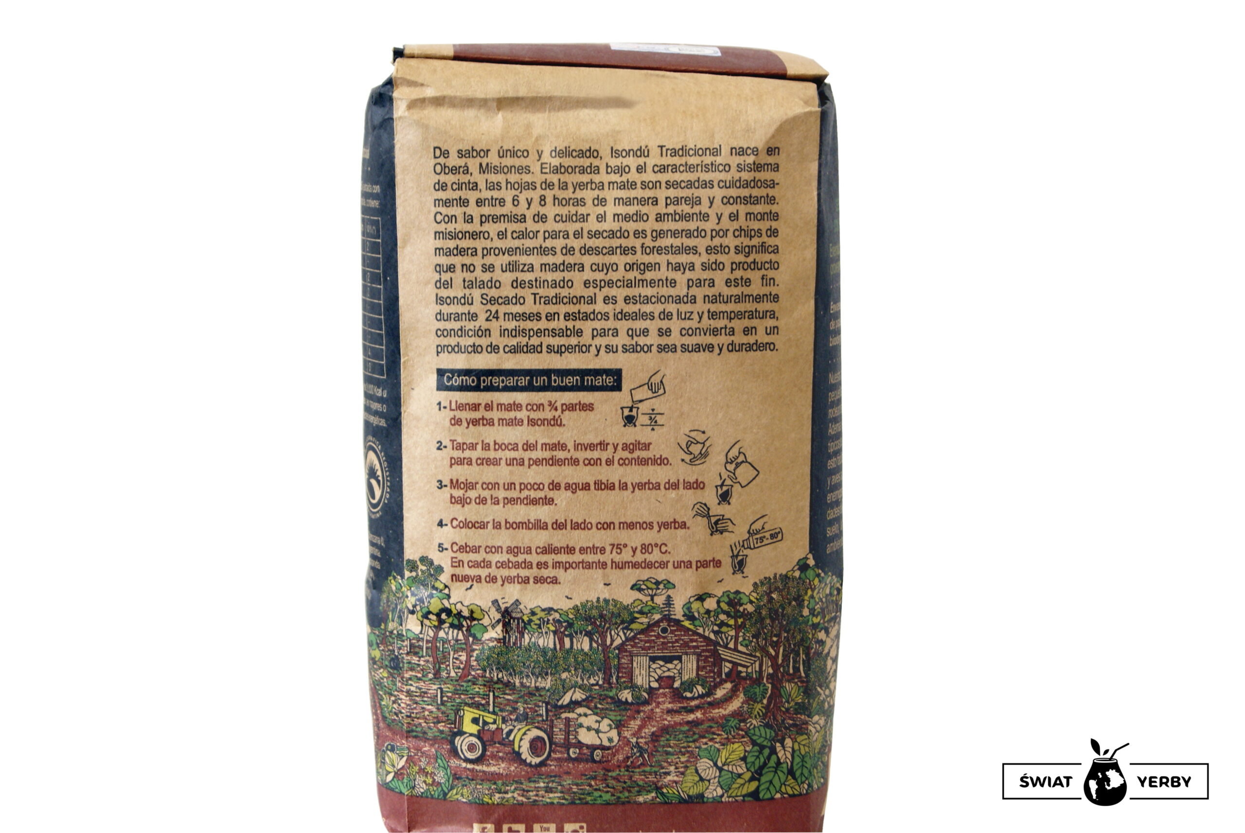 Isondu Tradicional tył opakowania